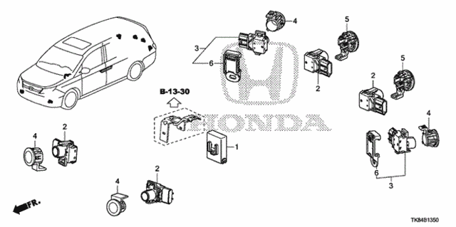 Parking Sensor for 2011 Honda Odyssey #0