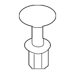 7147136172 - Body: Trunk Lid Trim Clip for BMW: 1 Series M, 128i, 135i, 135is, 228 xDrive Gran Coupe, 228i Gran Coupe, 228i xDrive Gran Coupe, 230i, 230i xDrive, 330e, 330e xDrive, 330i, 330i xDrive, 428i, 428i xDrive, 430i, 430i xDrive, 435i, 435i xDrive, 440i, 440i xDrive, 525i, 525xi, 528i, 528i xDrive, 528xi, 530e, 530e xDrive, 530i, 530i xDrive, 530xi, 535i, 535i xDrive, 535xi, 540d xDrive, 540i, 540i xDrive, 545i, 550e xDrive, 550i, 645Ci, 650i, 740e xDrive, 740i, 740i xDrive, 745e xDrive, 750e xDrive, 750i, 750i xDrive, 760i xDrive, 840i, 840i Gran Coupe, 840i xDrive, 840i xDrive Gran Coupe, i5, i7, M2, M235i xDrive Gran Coupe, M240i, M240i xDrive, M3, M340i, M340i xDrive, M4, M440i, M440i xDrive, M5, M550i xDrive, M6, M760i xDrive, M8, M8 Gran Coupe, M850i xDrive, M850i xDrive Gran Coupe, X1, X2, X3, X5, X6, Z4 Image