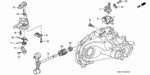 24474PK5000 - Transmission - Manual: BOOT, SHIFT LEVER for Honda Image