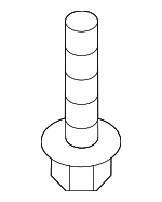 11611334 - Body: Bumper Face Bar Bolt for GM Image