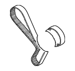 5183004AA - Engine: Timing Belt for Mopar Image