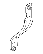 6K145536A - Engine: Lower Support for Volkswagen: Arteon, Atlas, Atlas Cross Sport, e-Golf, Golf, Golf Alltrack, Golf R, Golf SportWagen, GTI, Jetta, Tiguan Image