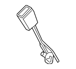 7P0857756EYLZ - Electrical: Buckle for Volkswagen: Touareg Image