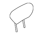 864301JA0C - Body: Headrest for Nissan: Quest Image