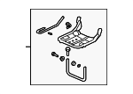 82136SAA013 - Body: Cushion Frame for Honda: Fit Image