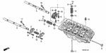 14620P8AA01 - Engine: ARM ASSY., IN. ROCKER for Honda Image