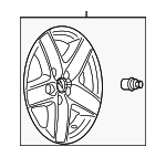9596133 - Suspension: Wheel Cover for GM Image