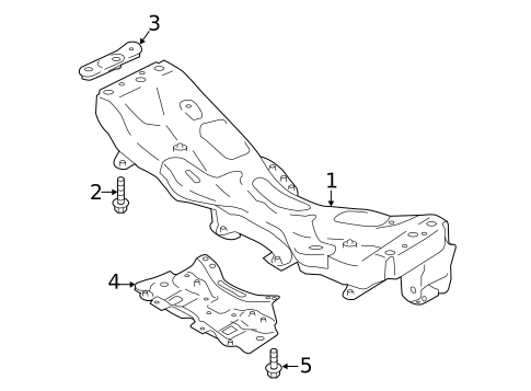 Suspension Mounting for 2024 Subaru Ascent #1