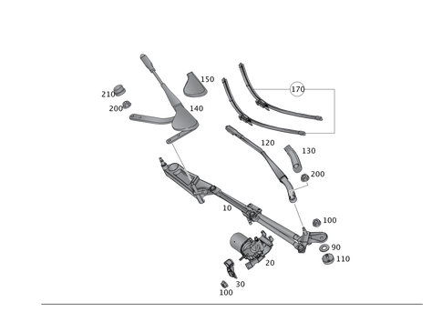 Pane Wiper for 2018 Mercedes-Benz SLC300 #0