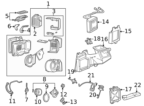 thumbnail image 2 of A/C Compressor Kit For 2004-2005 Ford Excursion 6.0L Diesel – Universal Air Conditioner CO-101490C 2 of 4