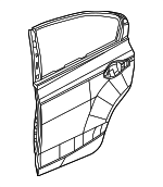 67550TR6C80ZZ - Body: Door Shell for Honda: Civic Image