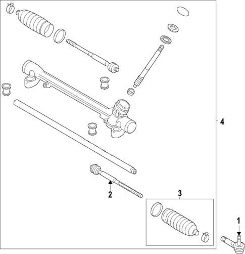 Steering Gear & Linkage for 2023 Mazda CX-30 #1