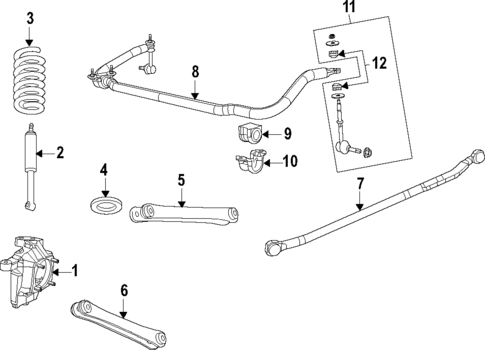Front Suspension for 2012 Ram 2500 #1