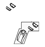 29092097008V48 - Body: Seat Back Cover for Mercedes-Benz Image