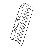 29092402008U16 - Body: Rear Cover for Mercedes-Benz Image