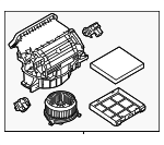 LR171248 - : Blower Assembly for Land Rover: Defender 110, Defender 90, Discovery Image