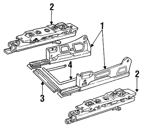 Tracks & Components for 1996 Buick Regal #0