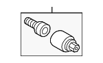 WHT002537 - Suspension: Wheel Bolt for Volkswagen Image