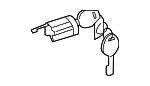 48700W240P - Steering: Cylinder &amp; Keys for Mitsubishi Image