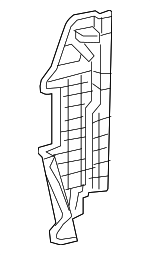 5329406340 - Belts &amp; Cooling: Radiator Support Air Deflector for Toyota: Camry Image