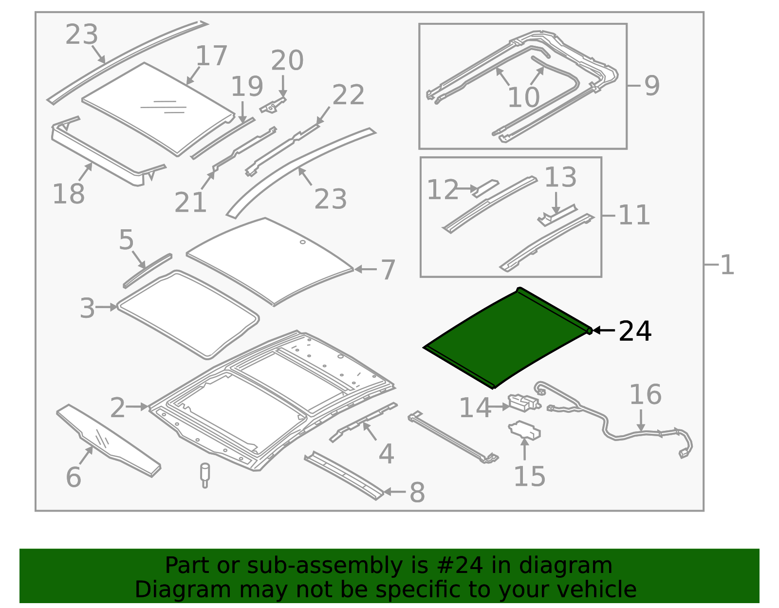 81660-F6000BGA - Sunshade 2017-2019 Kia Cadenza | Kia.Parts Store