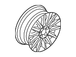 3S4Z1007BB - Suspension: Wheel, Alloy for FORD Image