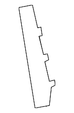 XS89XT1AC - Body: End Cap for Chrysler: Sebring Image