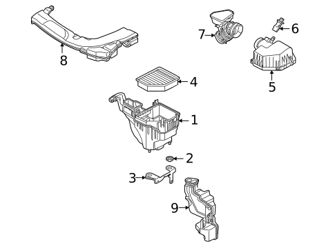 Air Intake for 2025 Mitsubishi Outlander #0