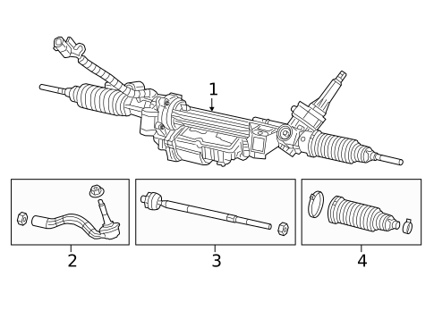Steering Gear & Linkage for 2023 Dodge Durango #1