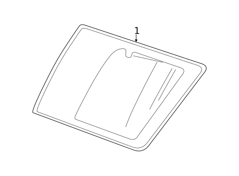 Glass & Hardware for 2020 GMC Yukon #0