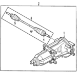 YL8Z4L537EB - Universals &amp; Rear Axle: Inner Boot for FORD Image