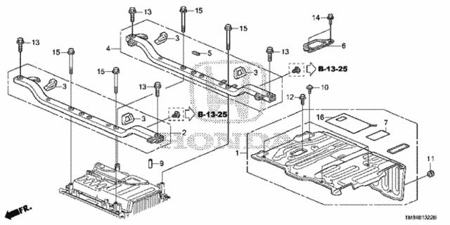 IMA IPU Frame for 2013 Honda Insight #0