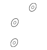986498 - Electrical: Heat Shield Washer for Volvo: 960, C30, C40 Recharge, C70, EC40, EX30, EX90, S40, S60, S60 Cross Country, S70, S80, S90, V50, V60, V60 Cross Country, V70, V90, V90 Cross Country, XC40, XC40 Recharge, XC60, XC70, XC90 Image