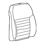 3R3Z6364417DAC - Body: Seat Back Cover for Ford Image