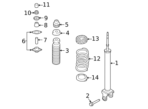 Shocks & Components for 2016 Nissan Maxima #0
