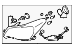 84002SG112 - : Headlamp Assembly for Subaru Image