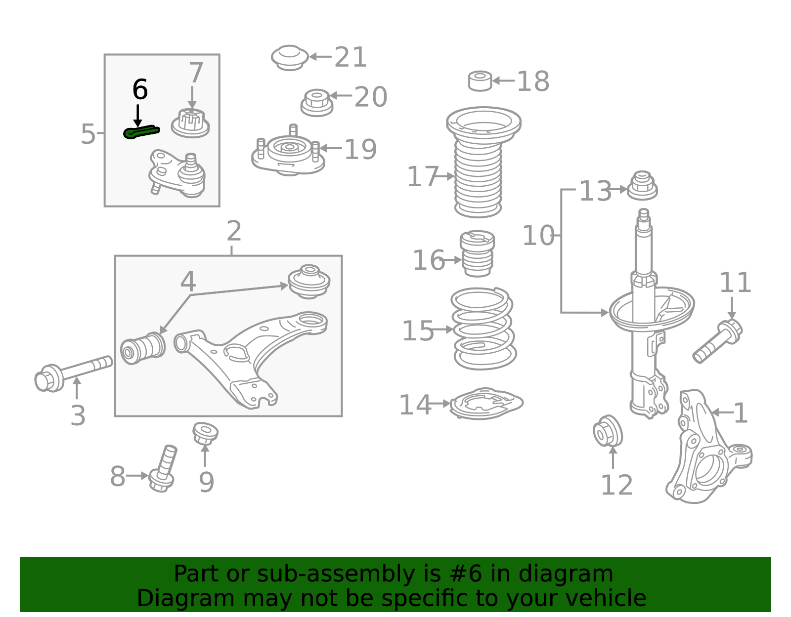 Genuine Official Toyota Lower Ball Joint Cotter Pin part# 95381-02525 for  2003-2025 Toyota | Ourisman Toyota Parts | Official Toyota Online Parts  Store