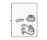 4333019115 - : 1996-2024 Toyota - Ball Joint for Toyota: Celica, Corolla, Prius, Prius AWD-e, Prius Prime, RAV4 Image