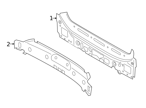 Rear Body for 2025 Audi A6 allroad #0