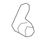 971773K000 - : 2006-2011 Hyundai - Lever for Hyundai: Azera, Santa Fe Image