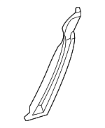 4860615AB - Body: Reinforcement for Chrysler: Town &amp; Country, Voyager | Dodge: Caravan, Grand Caravan Image