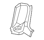 4860810AD - Body: Reinforcement for Chrysler: Town &amp; Country, Voyager | Dodge: Caravan, Grand Caravan Image