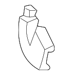 4860815AA - Body: Extension for Chrysler: Town &amp; Country, Voyager | Dodge: Caravan, Grand Caravan Image