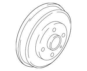 42403WB001 - Brakes: Brake Drum for Scion: iA | Toyota: Yaris, Yaris iA Image