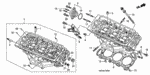 12204PJ7305 - Engine: GUIDE, VALVE (OVER SIZE) for Honda Image