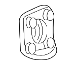 17662S04003 - Fuel System: Filler Pipe Gasket for Acura: CL, Integra, RL, RSX, TL Image