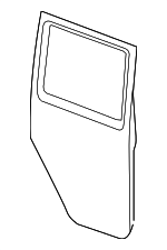 68079599AC - Body: Door Shell for Jeep: Wrangler, Wrangler JK Image