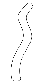 53733S3MA01 - : Reservoir Hose for Acura Image