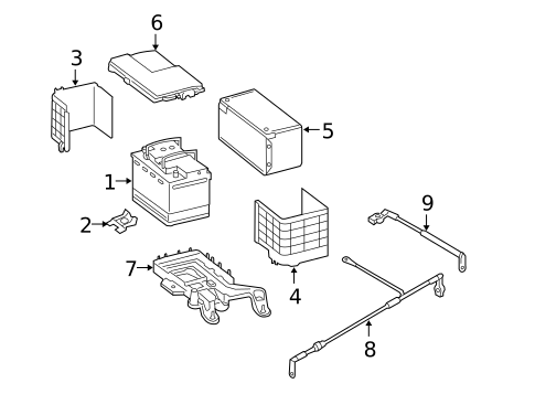 Battery for 2016 Volkswagen Eos #0