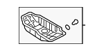 215103F000 - Engine: Lower Oil Pan for Hyundai Image